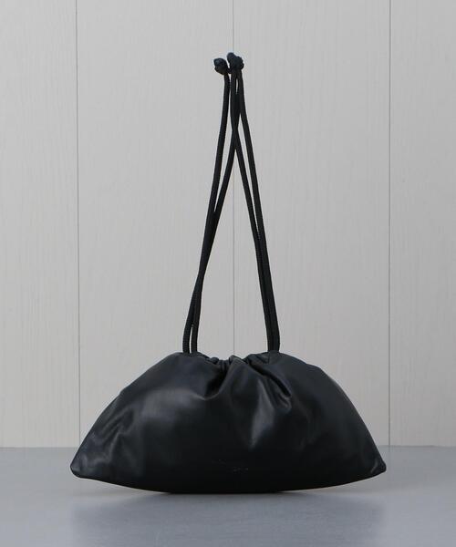 BEAUTY&YOUTH UNITED ARROWS（ビューティーアンドユースユナイテッドアローズ）の「＜HOMME GIRLS＞LEATHER POUCH /ポーチ.（ポーチ・レディース・ブラック・FREE）」の2枚目の写真