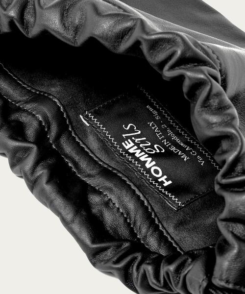 BEAUTY&YOUTH UNITED ARROWS（ビューティーアンドユースユナイテッドアローズ）の「＜HOMME GIRLS＞LEATHER POUCH /ポーチ.（ポーチ・レディース・ブラック・FREE）」の6枚目の写真