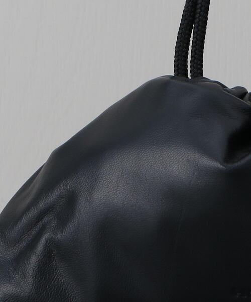 BEAUTY&YOUTH UNITED ARROWS（ビューティーアンドユースユナイテッドアローズ）の「＜HOMME GIRLS＞LEATHER POUCH /ポーチ.（ポーチ・レディース・ブラック・FREE）」の9枚目の写真