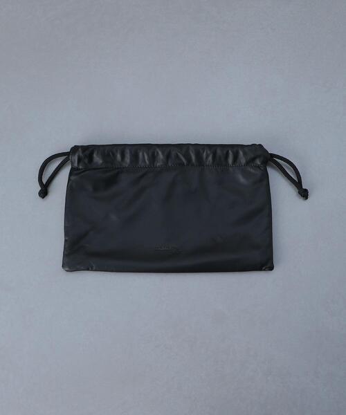 BEAUTY&YOUTH UNITED ARROWS（ビューティーアンドユースユナイテッドアローズ）の「＜HOMME GIRLS＞LEATHER POUCH /ポーチ.（ポーチ・レディース・ブラック・FREE）」の13枚目の写真