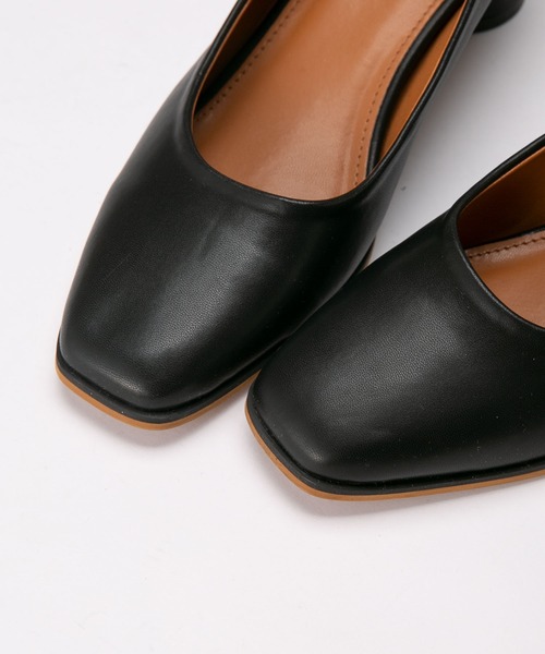 NANO universe（ナノユニバース）の「4.5cmラウンドヒールパンプス（パンプス・レディース・グレー系その他4/ブラック・37/38/36）」の9枚目の写真