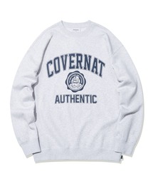 【COVERNAT】BIG EMBLEM LOGO CREWNECK / カバーナット ビッグ エンブレム ロゴ クルーネック