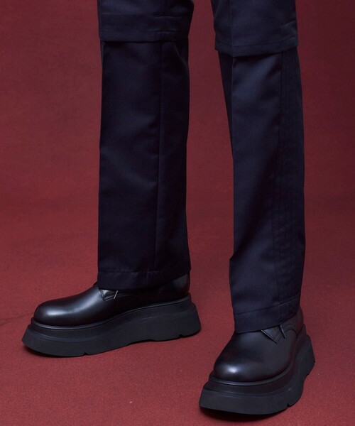 UNITED TOKYO（ユナイテッドトウキョウ）の「ジョイントパンツ（スラックス・メンズ・ブラック・1/2/3）」の9枚目の写真