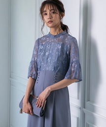 form forma | ≪ウェストサイズ調整可能♪≫ハイウェストオールインワン(パンツドレス)