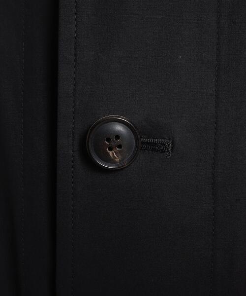 40ｃｔ＆525（フォーティーカラッツアンドゴーニーゴ）の「ノーカラーベルテッドコート（ノーカラーコート・メンズ・ブラック・03/04/02）」の14枚目の写真
