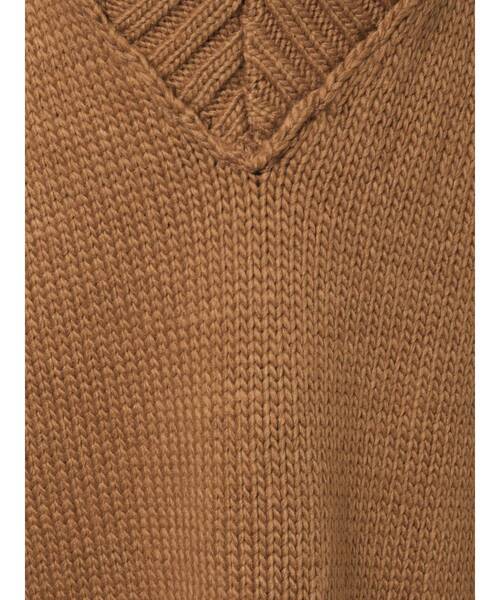 EMODA(エモダ)の「オーバーサイズニットベスト(ベスト・レディース・ブラック/アイボリー/キャメル・FREE)」の22枚目の写真