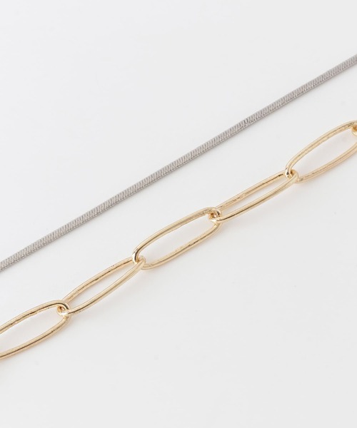 SMELLY（スメリー）の「2セットネックレス（ネックレス・レディース・ゴールド系その他・-）」の2枚目の写真