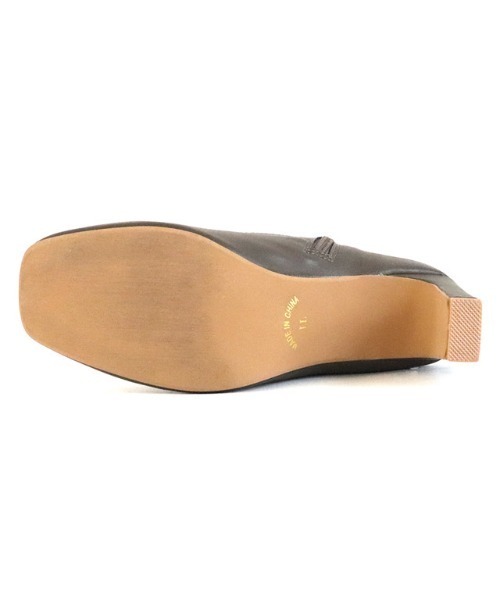 Pierrot（ピエロ）の「スクエアトゥストレッチブーツ（ブーツ・レディース・ブラック/ベージュ/モカ・LL/S/M/L）」の15枚目の写真