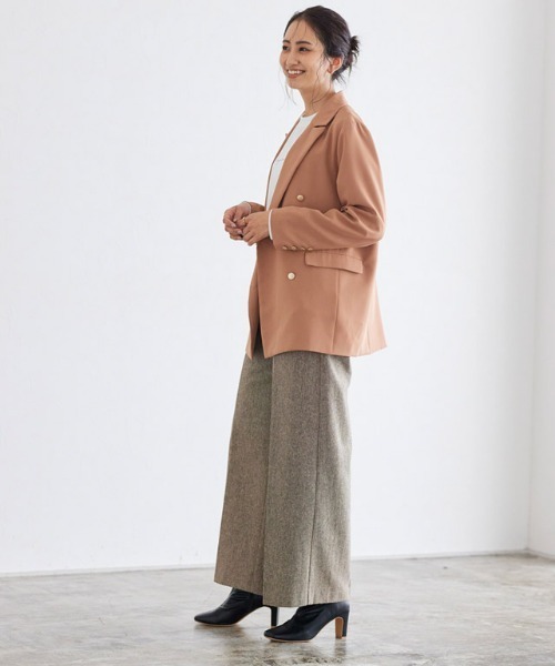 Pierrot（ピエロ）の「スクエアトゥストレッチブーツ（ブーツ・レディース・ブラック/ベージュ/モカ・LL/S/M/L）」の16枚目の写真