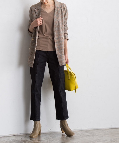 Pierrot（ピエロ）の「スクエアトゥストレッチブーツ（ブーツ・レディース・ブラック/ベージュ/モカ・LL/S/M/L）」の10枚目の写真