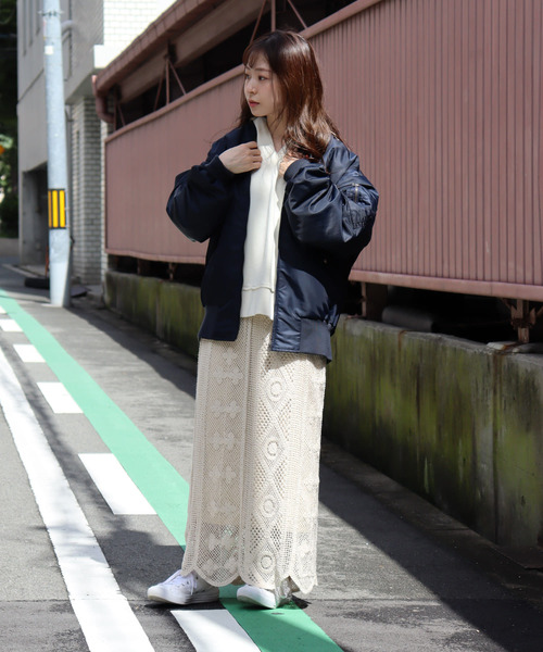 Urban Research レザージャケット ゴートスキン MA-1 フライト Urban