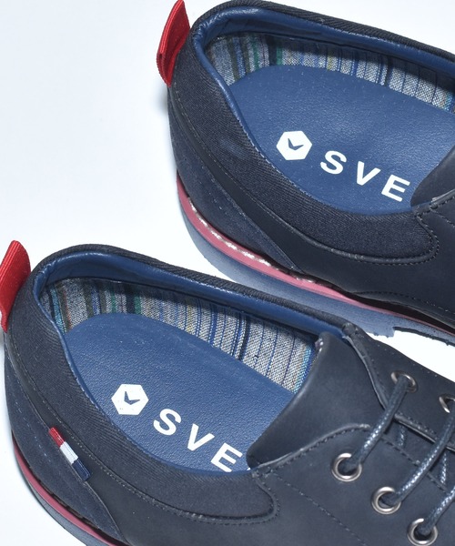 SVEC（シュベック）の「カラーソール オックスフォードシューズ / レースアップ（その他シューズ・メンズ・ブラック/ベージュ/ネイビー/ブラウン/グレー・43/44/42/40/41/45/46）」の7枚目の写真