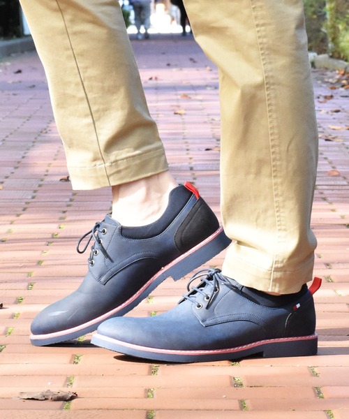 SVEC（シュベック）の「カラーソール オックスフォードシューズ / レースアップ（その他シューズ・メンズ・ブラック/ベージュ/ネイビー/ブラウン/グレー・43/44/42/40/41/45/46）」の13枚目の写真