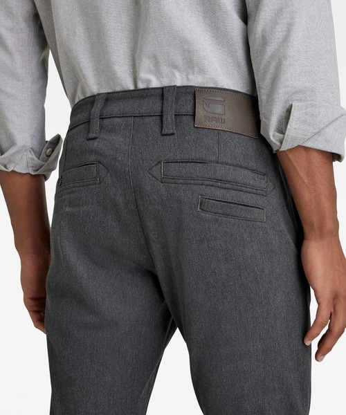 G-STAR（ジースター）の「SKINNY CHINO/スキニーチノ（チノパンツ・メンズ・グレー・27/30/28/30/29/30/34/30/33/30/30/30/31/30/32/30）」の3枚目の写真