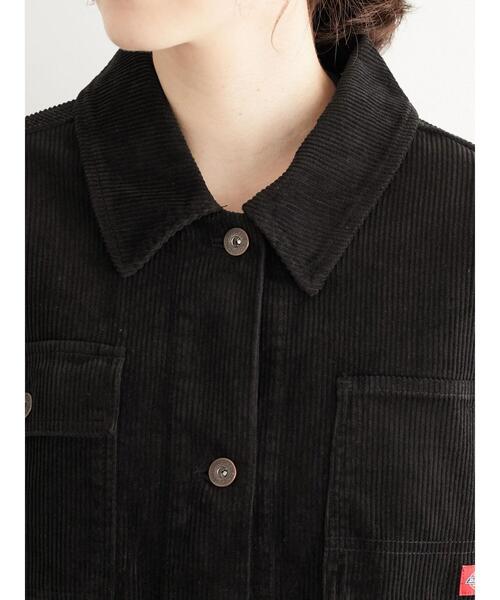 Dickies（ディッキーズ）の「【WEB限定】Dickies/ディッキーズ　コーデュロイワークJK＊（ブルゾン・レディース・アイボリー/ブラック/キャメル・M）」の10枚目の写真
