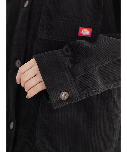 Dickies（ディッキーズ）の「【WEB限定】Dickies/ディッキーズ　コーデュロイワークJK＊（ブルゾン・レディース・アイボリー/ブラック/キャメル・M）」の13枚目の写真