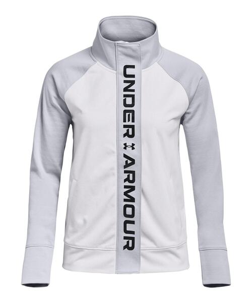 UNDER ARMOUR(アンダーアーマー)の「UAラッシュ トリコット ジャケット(トレーニング/レディース)(その他アウター・レディース・ブラック/ホワイト・M/S/L/XL)」の11枚目の写真
