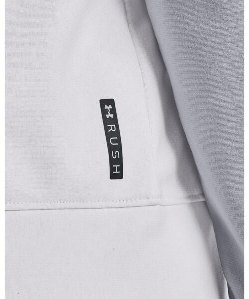 UNDER ARMOUR(アンダーアーマー)の「UAラッシュ トリコット ジャケット(トレーニング/レディース)(その他アウター・レディース・ブラック/ホワイト・M/S/L/XL)」の14枚目の写真