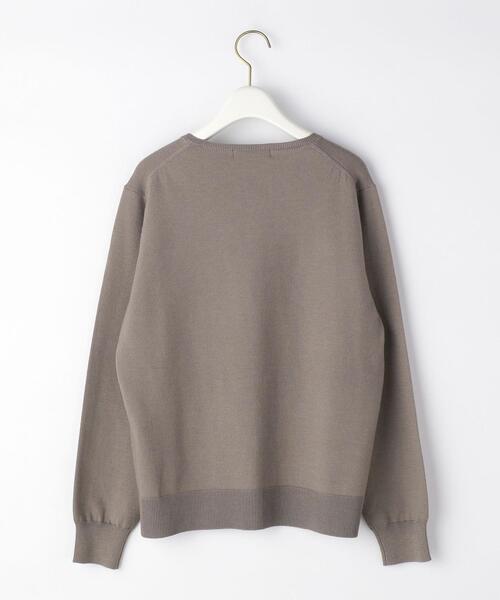 closet story(クローゼットストーリー)の「<closet story>メタルボタン クルーネックカーディガン -ウォッシャブル-(カーディガン/ボレロ・レディース・ブラック/オフホワイト/モカ・M/L)」の14枚目の写真