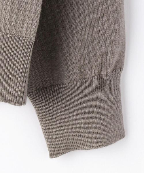 closet story(クローゼットストーリー)の「<closet story>メタルボタン クルーネックカーディガン -ウォッシャブル-(カーディガン/ボレロ・レディース・ブラック/オフホワイト/モカ・M/L)」の17枚目の写真