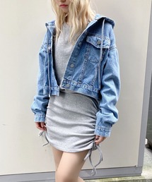 Figments | フードデニムジャケット(デニムジャケット)