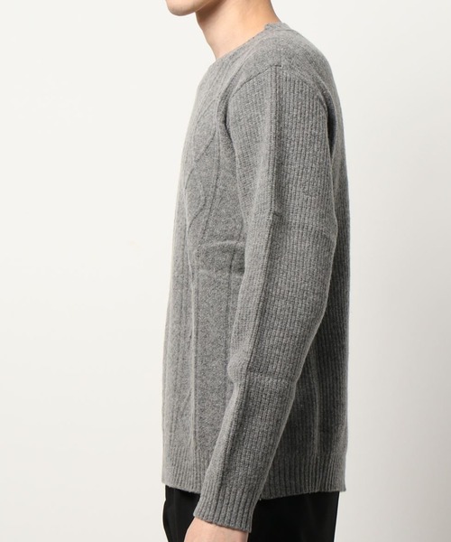 SURREAL（シュルリアル）の「【SURREAL/シュルリアル】Terrence（ニット/セーター・メンズ・チャコールグレー・LARGE）」の2枚目の写真