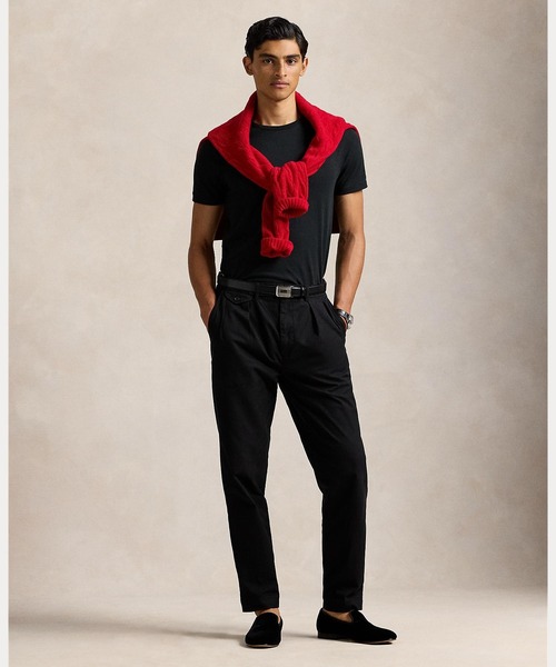 POLO RALPH LAUREN(ポロ ラルフ ローレン)の「カスタム スリム クルーネック T シャツ(Tシャツ/カットソー・メンズ・ブラック系1・S/XL/XS/M/XXL/L)」の5枚目の写真