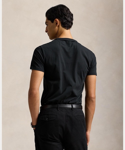 カスタム スリム クルーネック T シャツ（Tシャツ/カットソー）｜POLO