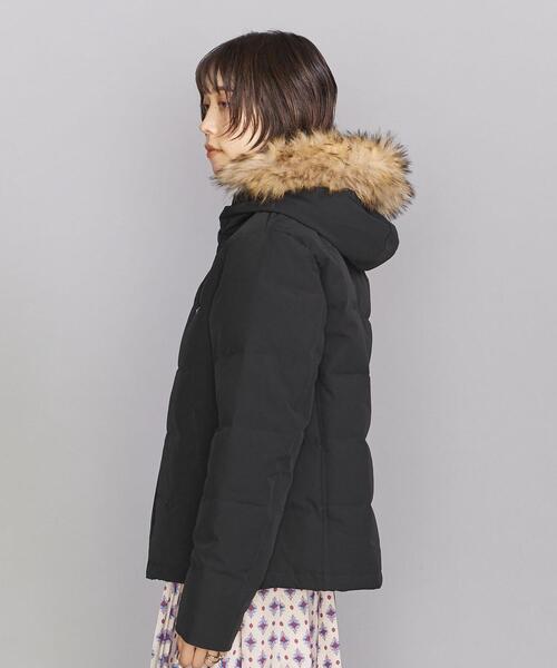 DANTON(ダントン)の「<DANTON>TUSSAH ダウンフード ジャケット◆(ダウンジャケット/コート・レディース・ブラック・L/M)」の5枚目の写真