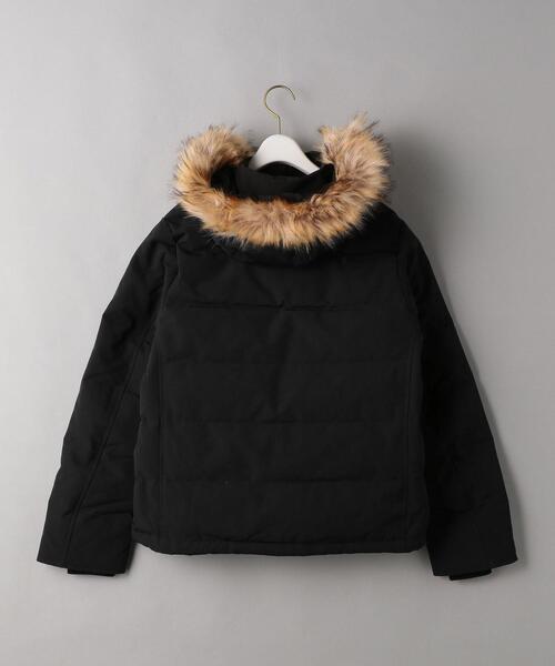 DANTON(ダントン)の「<DANTON>TUSSAH ダウンフード ジャケット◆(ダウンジャケット/コート・レディース・ブラック・L/M)」の2枚目の写真