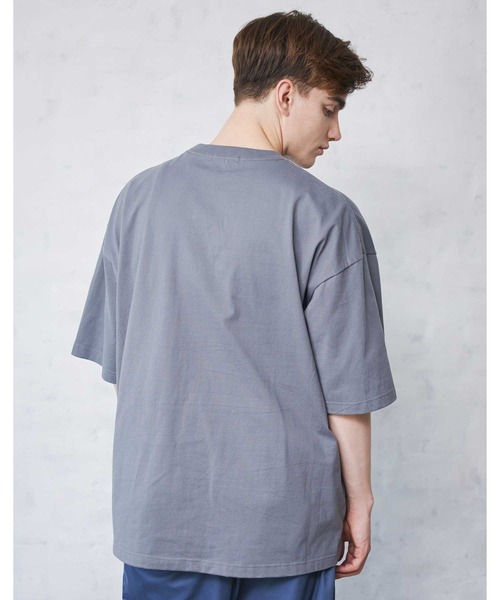 SILAS(サイラス)の「BASIC SILAS AND MARIA S/S TEE ベーシックサイラスアンドマリア半袖Tシャツ ロゴ 刺繍 オーバーサイズ(Tシャツ/カットソー・メンズ・ホワイト/ブラック/チャコールグレー/ライトブルー/ネイビー・LARGE/MEDIUM/X-LARGE)」の11枚目の写真