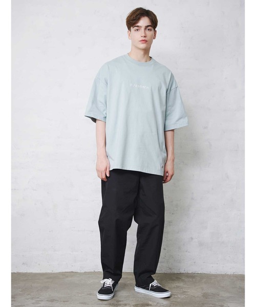 SILAS(サイラス)の「BASIC SILAS AND MARIA S/S TEE ベーシックサイラスアンドマリア半袖Tシャツ ロゴ 刺繍 オーバーサイズ(Tシャツ/カットソー・メンズ・ホワイト/ブラック/チャコールグレー/ライトブルー/ネイビー・LARGE/MEDIUM/X-LARGE)」の7枚目の写真