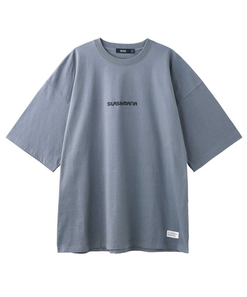 SILAS(サイラス)の「BASIC SILAS AND MARIA S/S TEE ベーシックサイラスアンドマリア半袖Tシャツ ロゴ 刺繍 オーバーサイズ(Tシャツ/カットソー・メンズ・ホワイト/ブラック/チャコールグレー/ライトブルー/ネイビー・LARGE/MEDIUM/X-LARGE)」の21枚目の写真