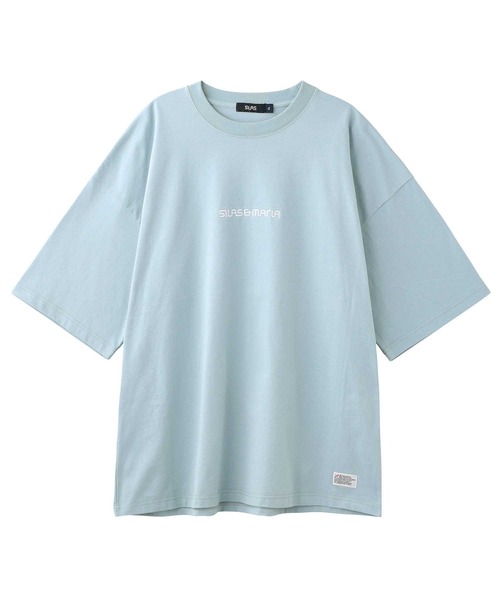 SILAS(サイラス)の「BASIC SILAS AND MARIA S/S TEE ベーシックサイラスアンドマリア半袖Tシャツ ロゴ 刺繍 オーバーサイズ(Tシャツ/カットソー・メンズ・ホワイト/ブラック/チャコールグレー/ライトブルー/ネイビー・LARGE/MEDIUM/X-LARGE)」の22枚目の写真