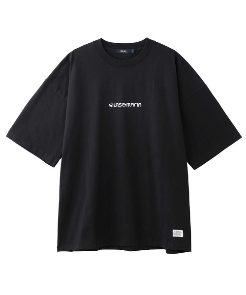 SILAS(サイラス)の「BASIC SILAS AND MARIA S/S TEE ベーシックサイラスアンドマリア半袖Tシャツ ロゴ 刺繍 オーバーサイズ(Tシャツ/カットソー・メンズ・ホワイト/ブラック/チャコールグレー/ライトブルー/ネイビー・LARGE/MEDIUM/X-LARGE)」の14枚目の写真