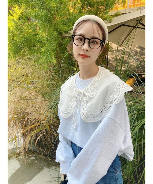 JUMELLE（ジュメロ）の「フランネルカチューシャ（カチューシャ・レディース・ブラック/ベージュ/ブラウン・FREE）」の14枚目の写真