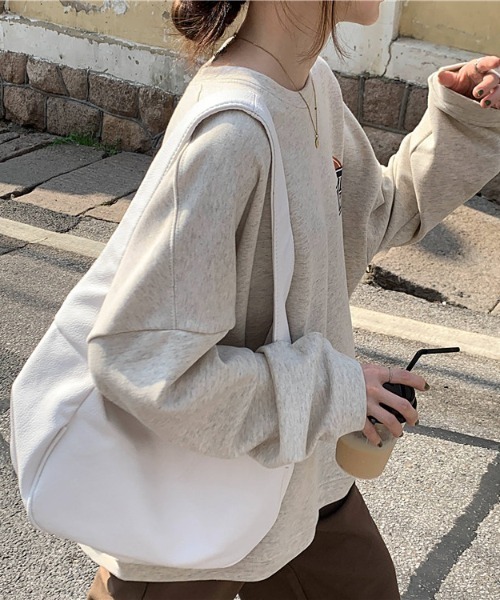 everycoco(エブリーココ)の「NORTH WESTERNロゴスウェット◇(スウェット・レディース・ネイビー/グレー/ホワイト/ブラック・FREE)」の9枚目の写真