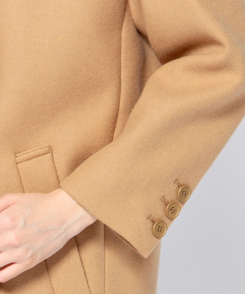 Another Edition(アナザーエディション)の「メルトン ビッグコート/ AE MLTN BIG CT◆(その他アウター・レディース・ブラック/ブラウン・MEDIUM/SMALL)」の9枚目の写真