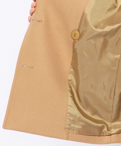 Another Edition(アナザーエディション)の「メルトン ビッグコート/ AE MLTN BIG CT◆(その他アウター・レディース・ブラック/ブラウン・MEDIUM/SMALL)」の11枚目の写真