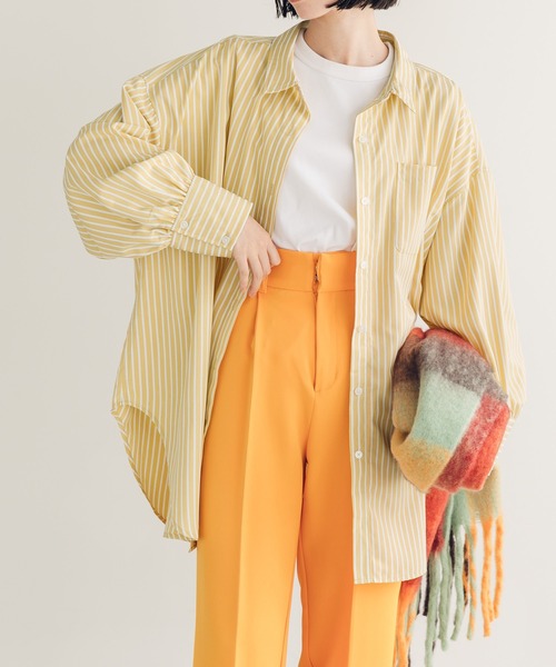 新品 定価18,700円　ボリュームスリーブ カットソー 1 長袖 オーバサイズ タイムセール Tシャツ カットソー オーバーサイズ 七分袖