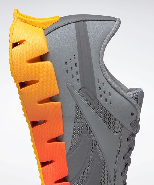 Reebok（リーボック）の「ジグ ダイナミカ 2.0 / ZIG DYNAMICA 2.0（スニーカー・メンズ・グレー/ブラック×ブラック・24.5cm/25.5cm/26.5cm/27.5cm/28.5cm/25.0cm/26.0cm/27.0cm/28.0cm/29.0cm）」の14枚目の写真