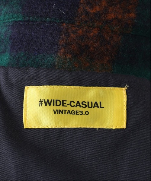 B.C STOCK（ベーセーストック）の「[ WC]SQUARE CHECK CPO シャツブルゾン（ブルゾン・メンズ・ブラウン/グリーン・MEDIUM/LARGE）」の17枚目の写真