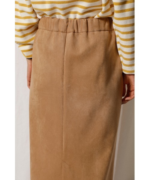 crie conforto（クリーコンフォルト）の「ダンボールスエードスカート（スカート・レディース・ミント/キャメル/ライトピンク・SMALL/MEDIUM/LARGE）」の22枚目の写真