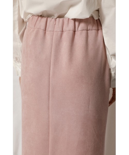 crie conforto（クリーコンフォルト）の「ダンボールスエードスカート（スカート・レディース・ミント/キャメル/ライトピンク・SMALL/MEDIUM/LARGE）」の13枚目の写真