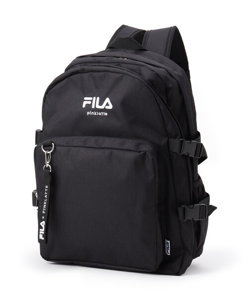 FILA(フィラ)の「【FILAコラボ】 バックルベルトリュック(バックパック/リュック・キッズ・ブラック/ライトパープル・00)」の8枚目の写真