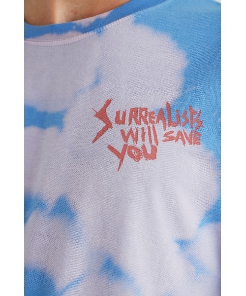 Desigual(デシグアル)の「メンズ Tシャツ半袖 T-SHIRT BLEACHY(Tシャツ/カットソー・メンズ・ブルー・S/M/L/XL/XXL)」の6枚目の写真