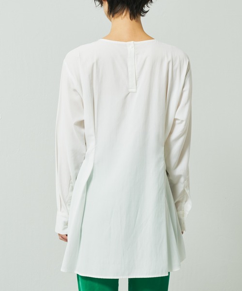 Lui's(ルイス)の「フレアブラウスニットレイヤードトップス(Tシャツ/カットソー・レディース・ブラック/グリーン/ブルー・FREE)」の20枚目の写真