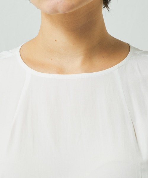 Lui's(ルイス)の「フレアブラウスニットレイヤードトップス(Tシャツ/カットソー・レディース・ブラック/グリーン/ブルー・FREE)」の22枚目の写真