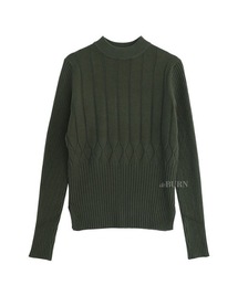 deBURN | 【deBURN 】ダイアハーフネックニット / dia half turtle_KN(ニット/セーター)