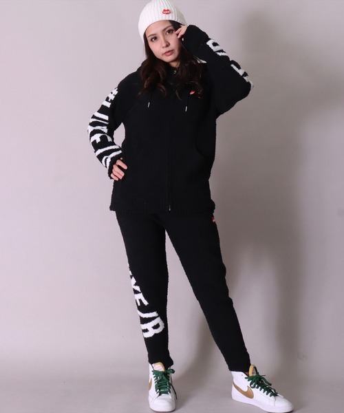 LUXE/R(ラグジュ)の「【ユニセックス】【LUXE/R】ビッグ ロゴ ジャガード ニット イージー パンツ(RMS)(スウェットパンツ・メンズ・ブラック/ベージュ/ネイビー・MEDIUM/LARGE)」の18枚目の写真